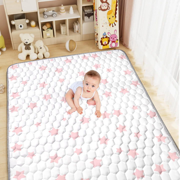 Baby Spielmatte, 150 * 200cm Baby Krabbelmatte, Baby Faltbare Spielmatte, Krabbeldecke für Baby, Kle