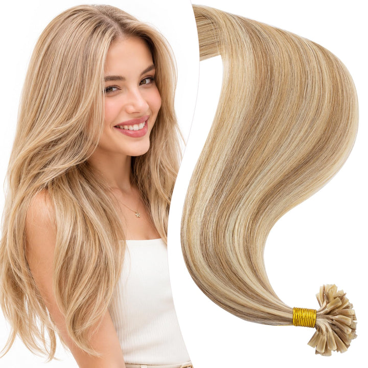 Elailite Echthaar Extensions Bondings 35cm 