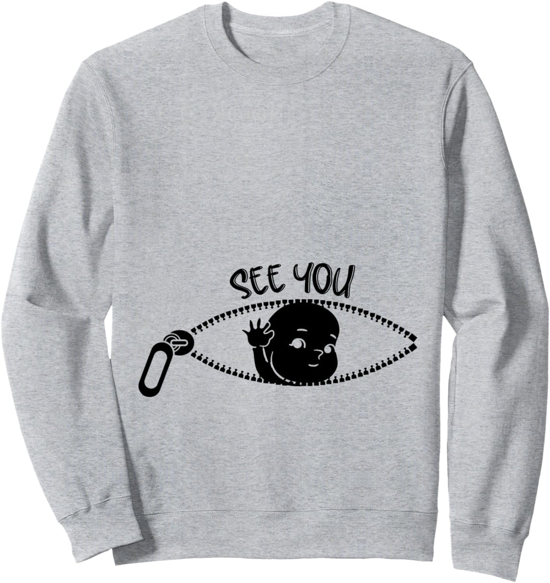 Mutter erwartet Baby Schwangerschaft Neugeborene Sweatshirt