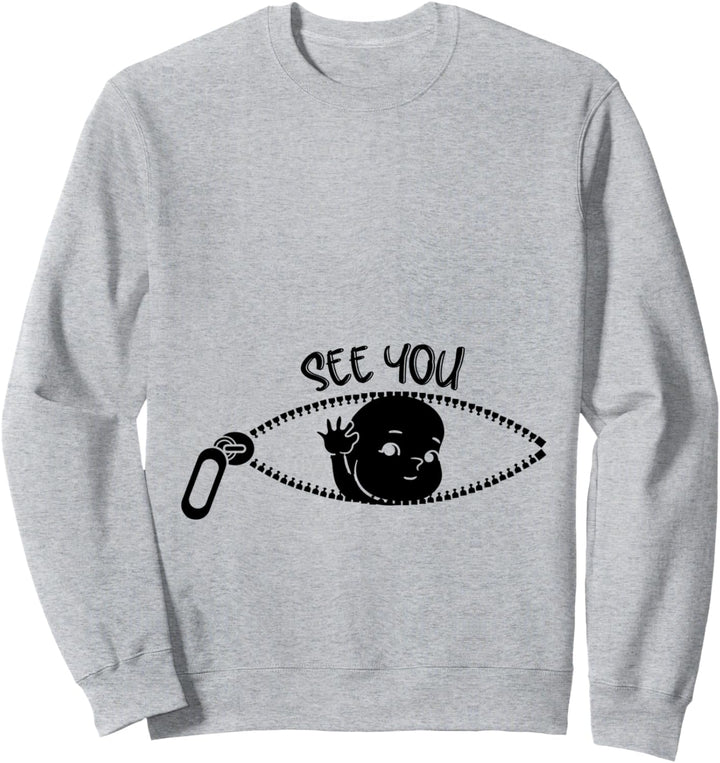 Mutter erwartet Baby Schwangerschaft Neugeborene Sweatshirt