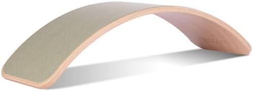 Wobbel Balanceboard transparent lackiert forest grün yogaboard
