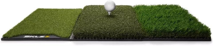 SKLZ Golf Übungsmatte, Spiel verbessern mit 3-Oberflächen-Design, robuste 63,5cm x 40,6cm Matte für