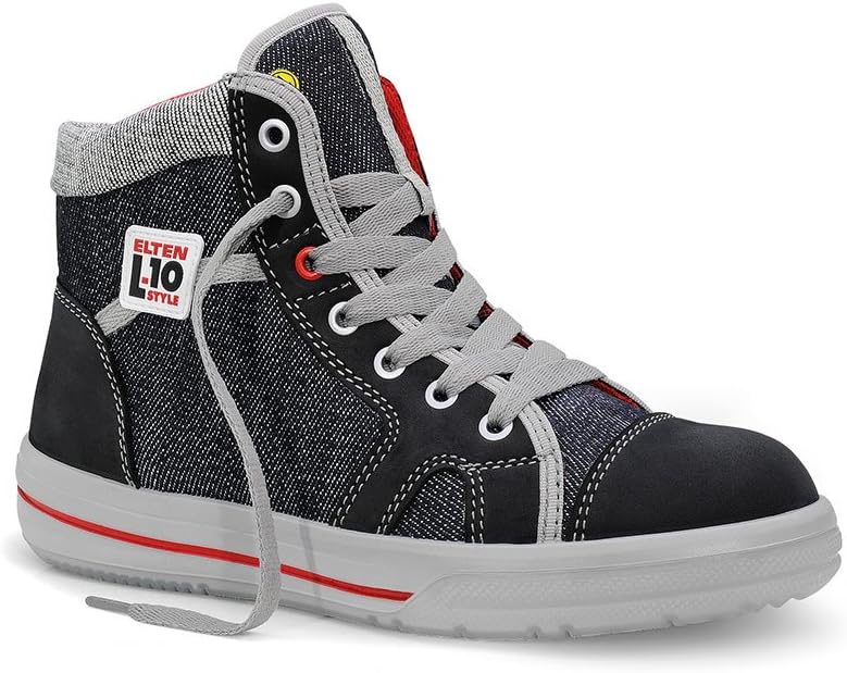 Elten Sicherheitsschnürstiefel "Sensation Lady Mid" ESD S2, Grösse 41, 74206-41 41 EU, 41 EU