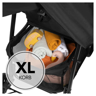 hauck Buggy Sport, Ultra Leicht - nur 5,9 kg, für Kinder bis 15 kg, Klein Zusammenklappbar, Reisebug