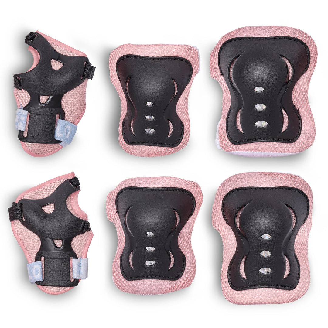 Apollo Schoner Set für Kinder, Knie und Ellenbogenschützer Kinder und für Handgelenk, Protektoren Ki