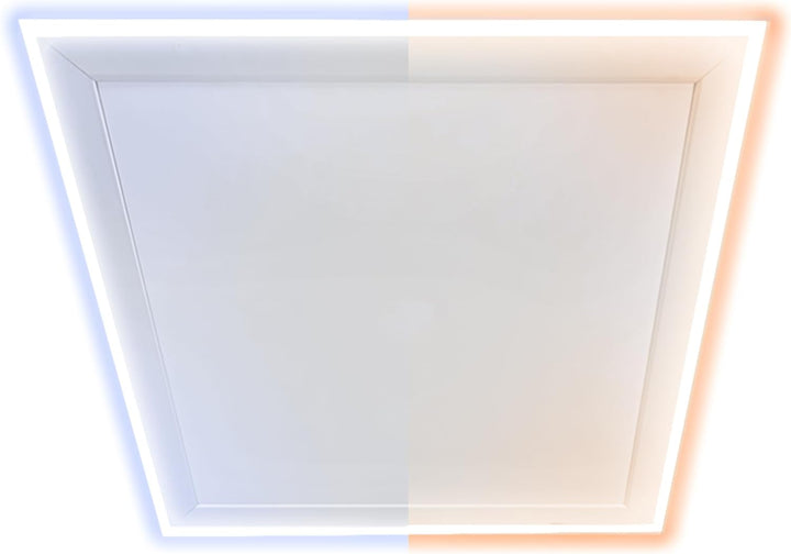 Heidenfeld Infrarotheizung HF-HP500 mit Licht | 𝟭𝟬 𝐉𝐀𝐇𝐑𝐄 𝐆𝐀𝐑𝐀𝐍𝐓𝐈𝐄 - LED Rahmen - Infrarot Deckenheiz