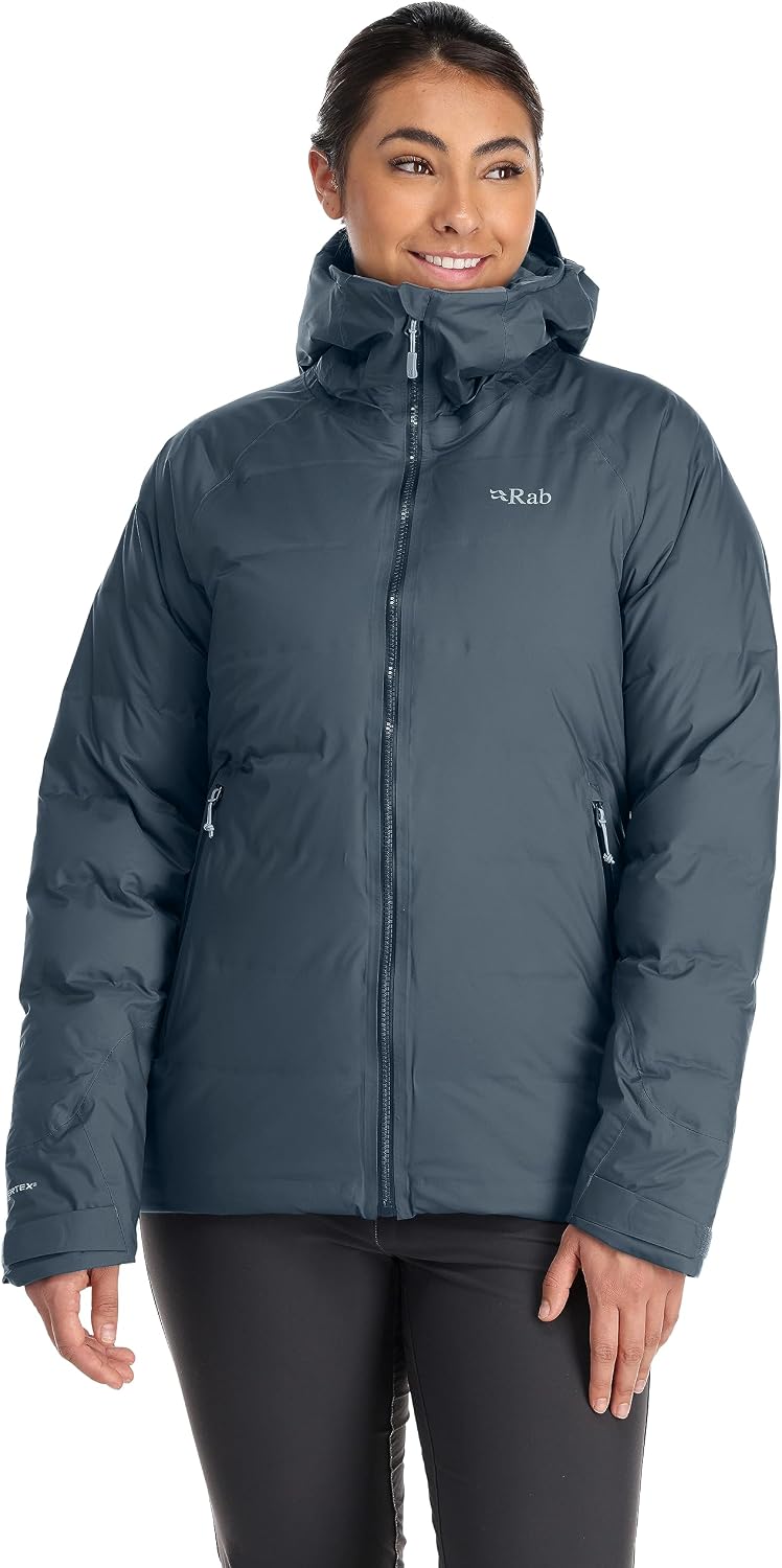 Rab Valiance Jacket Women 16 UK Damen Orion Blau, 16 UK Damen Orion Blau