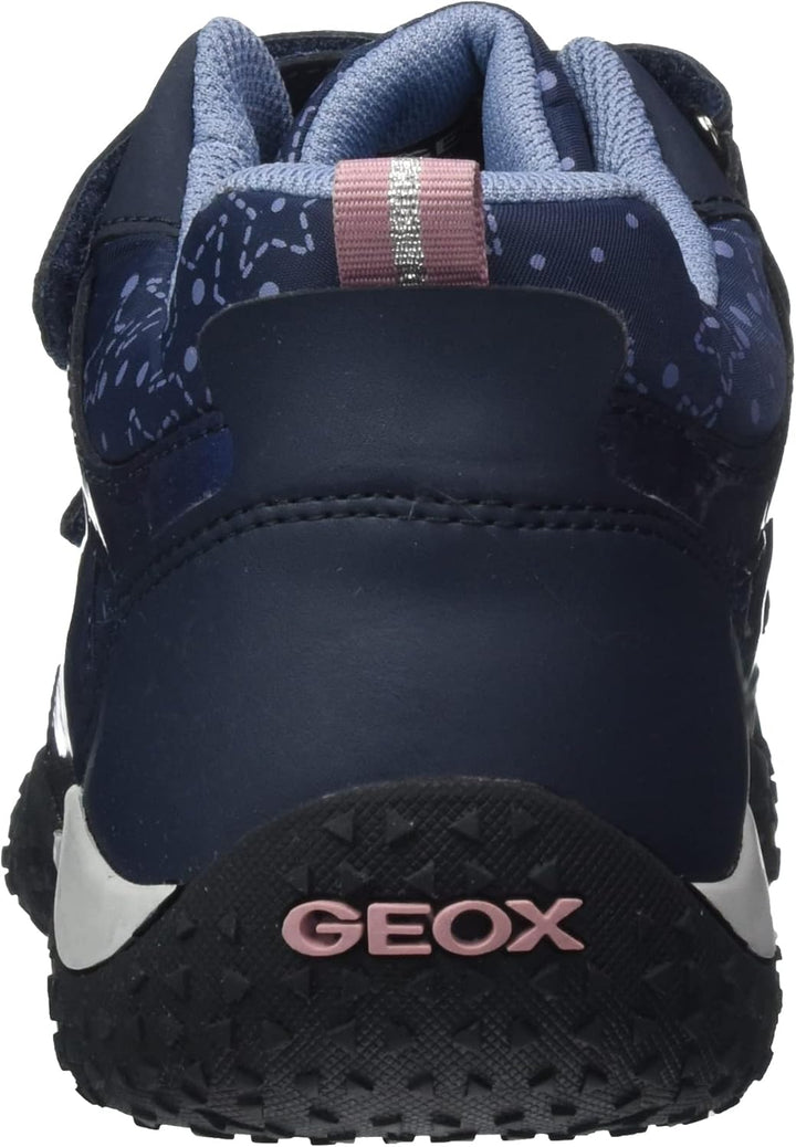 Geox Mädchen J Baltic B Girl ABX Low-Top 27 EU Navy Pink, 27 EU Navy Pink