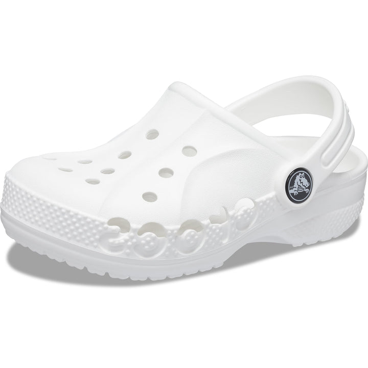 Crocs Baya Clog K Unisex Kinder Clog 27/28 EU Weiss, 27/28 EU Weiss