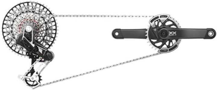 SRAM XX Eagle AXS Getriebegruppenset 32T CL55 Dub 10-52T 175mm, 175mm