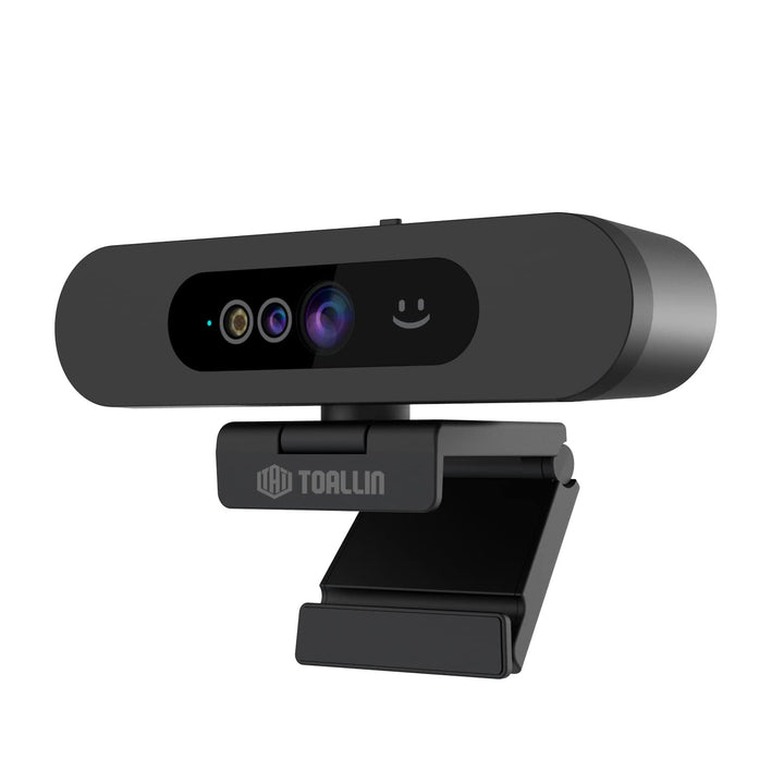 TOALLIN 1080P-Webcam für Windows Hello Face Login, Gesichtserkennungs-IR-Kamera und Windows Hello-ko