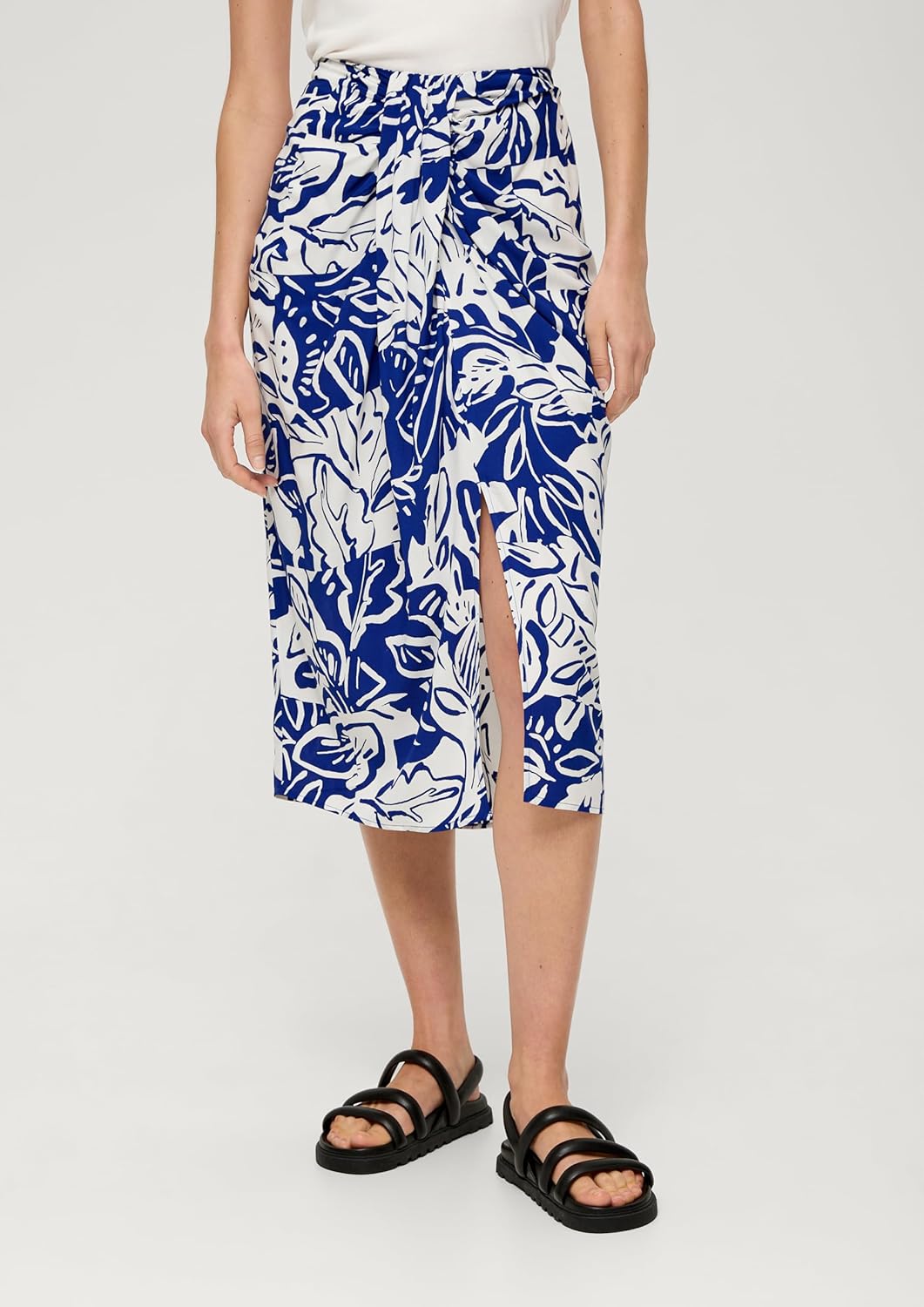 s.Oliver Damen Rock lang 34 Blau, 34 Blau