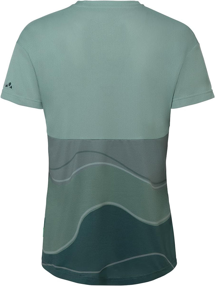 VAUDE T-Shirt Women's Moab T-Shirt VI 44 Deep Pond, 44 Deep Pond