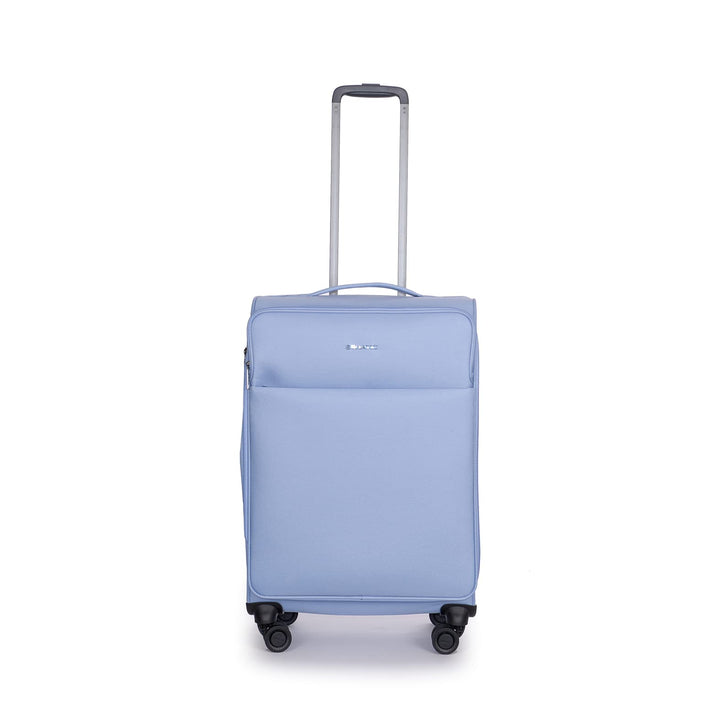 Stratic Light + Koffer Weichschale Reisekoffer Trolley Rollkoffer mittelgross, TSA Kofferschloss, 4
