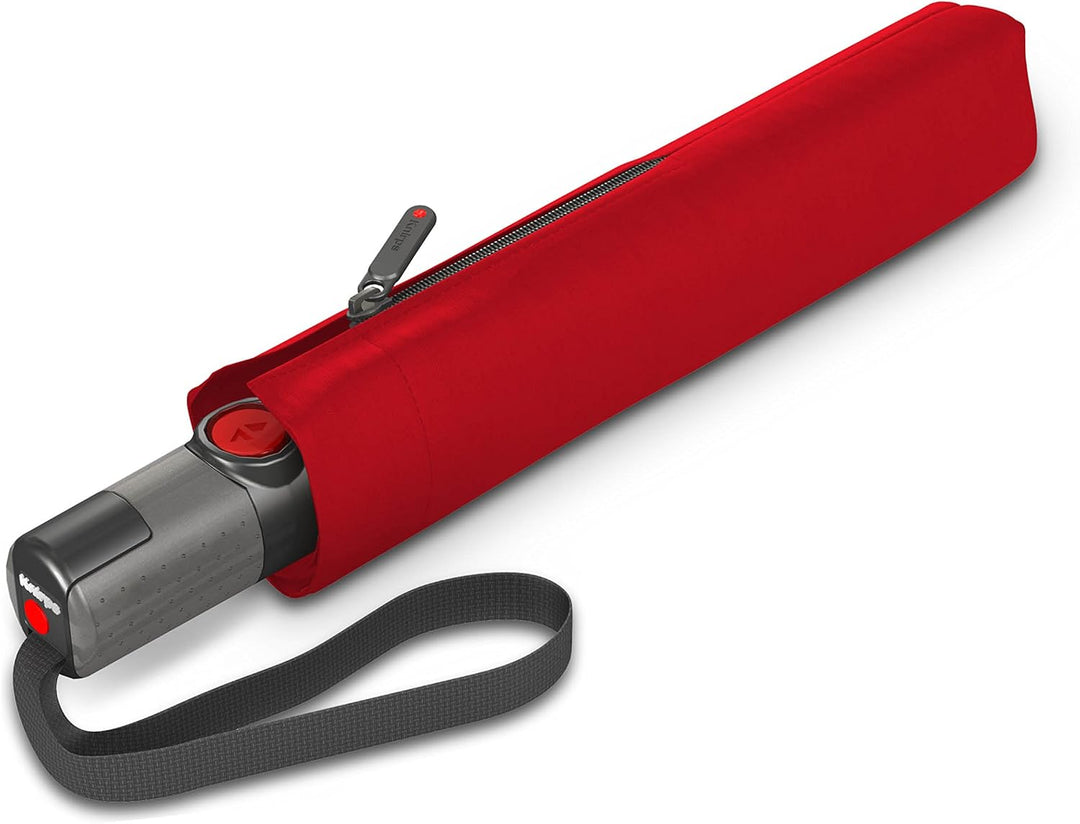 Knirps Taschenschirm TS.200 Slim Medium Duomatic Uni – Auf-Zu-Automatik – Sturmfest – Leicht – Windp