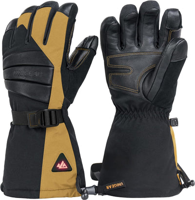 Unigear beheizbare Handschuhe mit Schnellladen für Damen und Herren, beheizte wärmende Winter Handsc