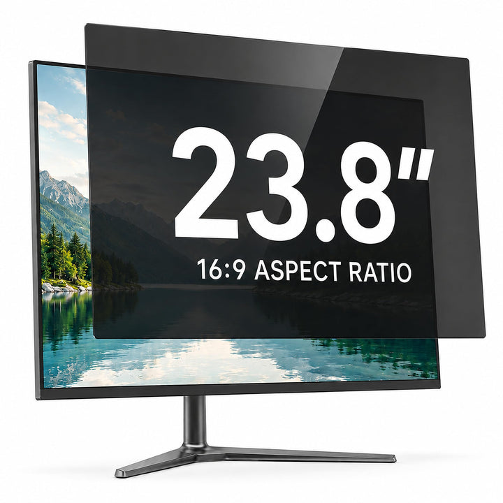 salipt 60,5 cm (23 Zoll) Computer-Sichtschutzfilter für 16:9-Breitbild-Display, Blickschutzfilter, A
