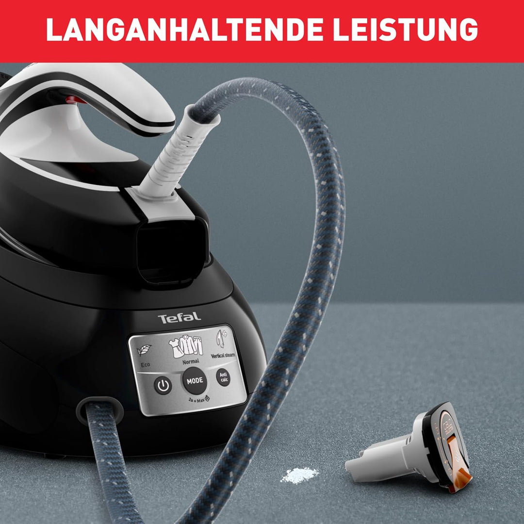 TEFAL SV8055 EXPRESS ANTI-CALC | abnehmbarer Kalk-Kollektor | 450 g/Min. Dampfstoss | leistungsstark