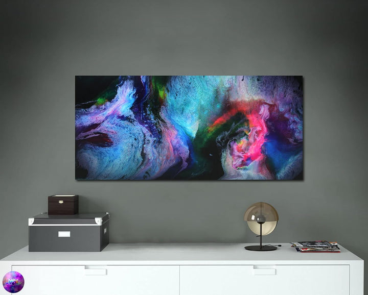 Gemälde Abstrakte Malerei Original - moderne hochglanz Wandbilder XXL - Resin Art Kunst Bild Harz Un