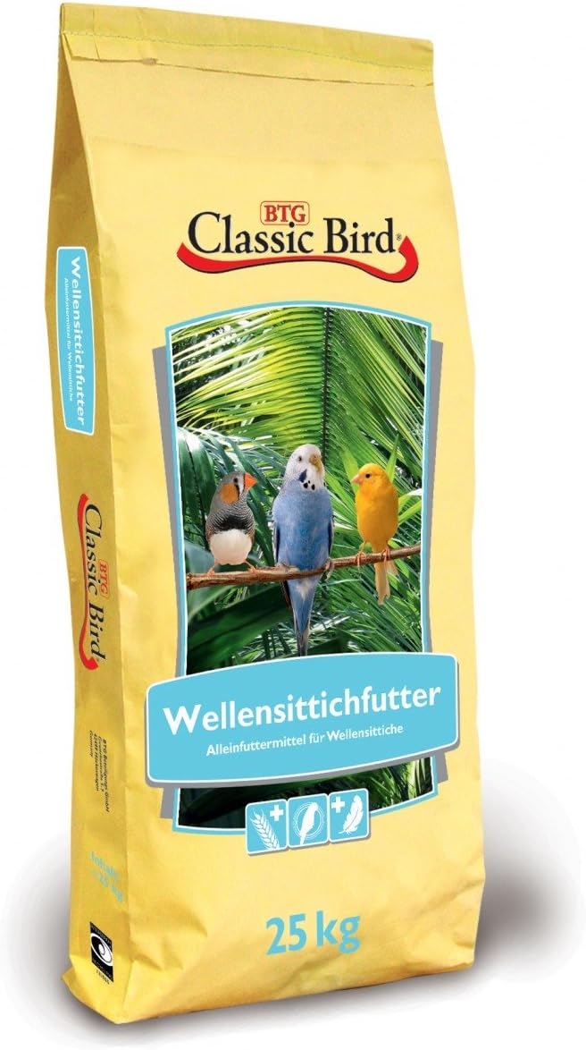 Classic Bird Wellensittich mit Hafer 25kg