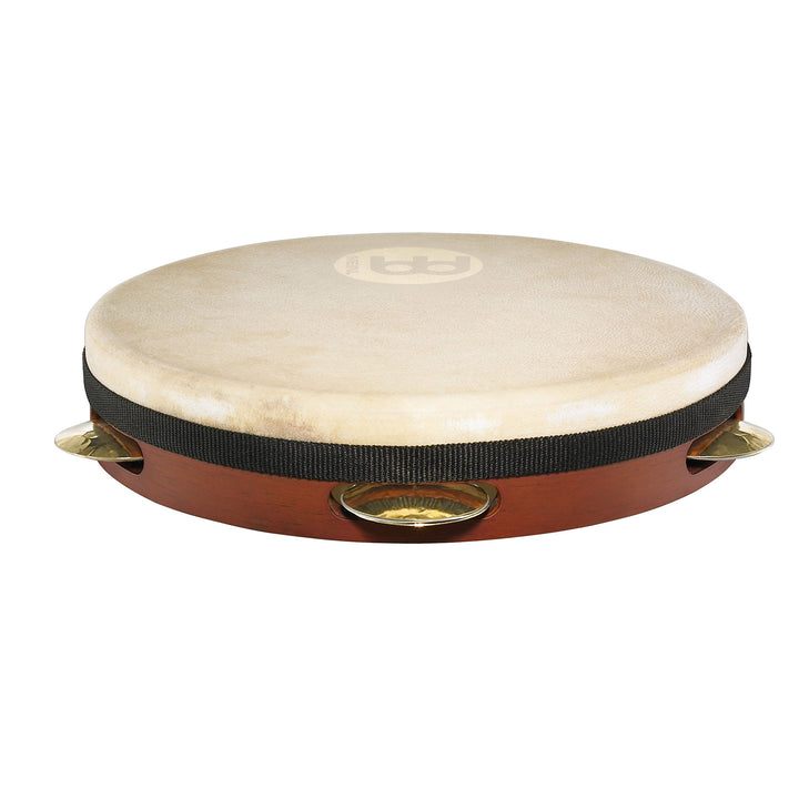 Meinl Percussion PA10AB-M Pandeiro, Shell-Tuned, 25,40 cm (10 Zoll ) Durchmesser, african brown