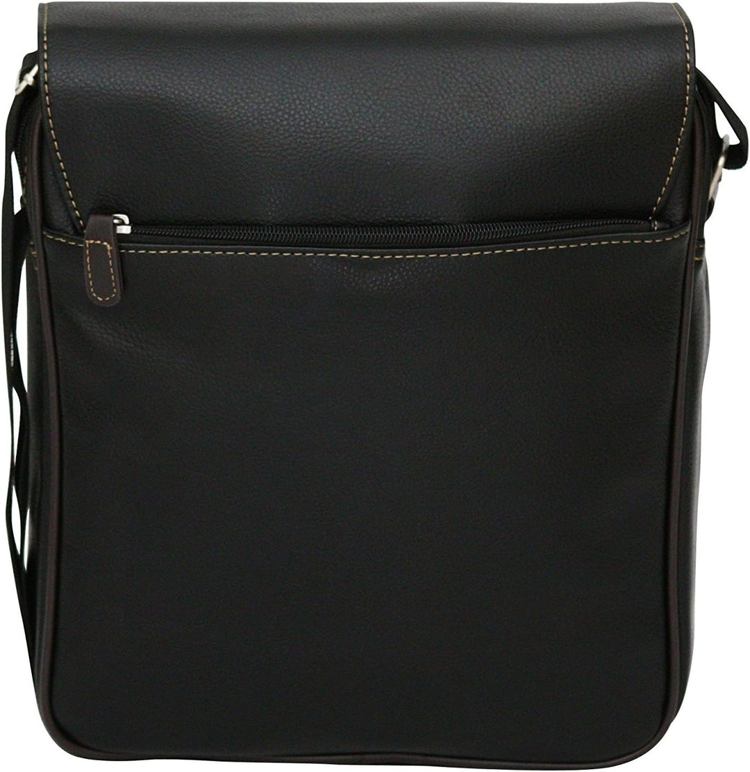 Unisex Schultertasche - PU-Kunstleder - Mini-Reisetasche