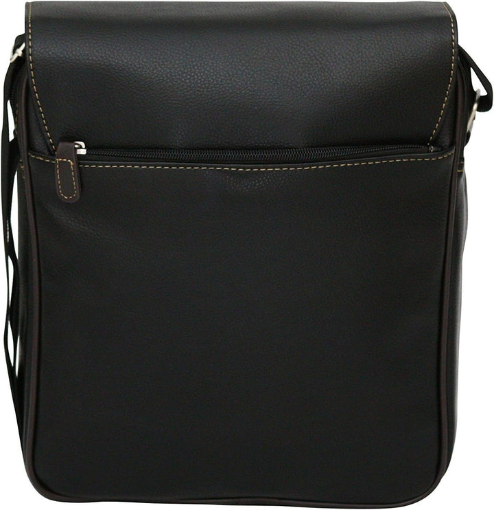 Unisex Schultertasche - PU-Kunstleder - Mini-Reisetasche