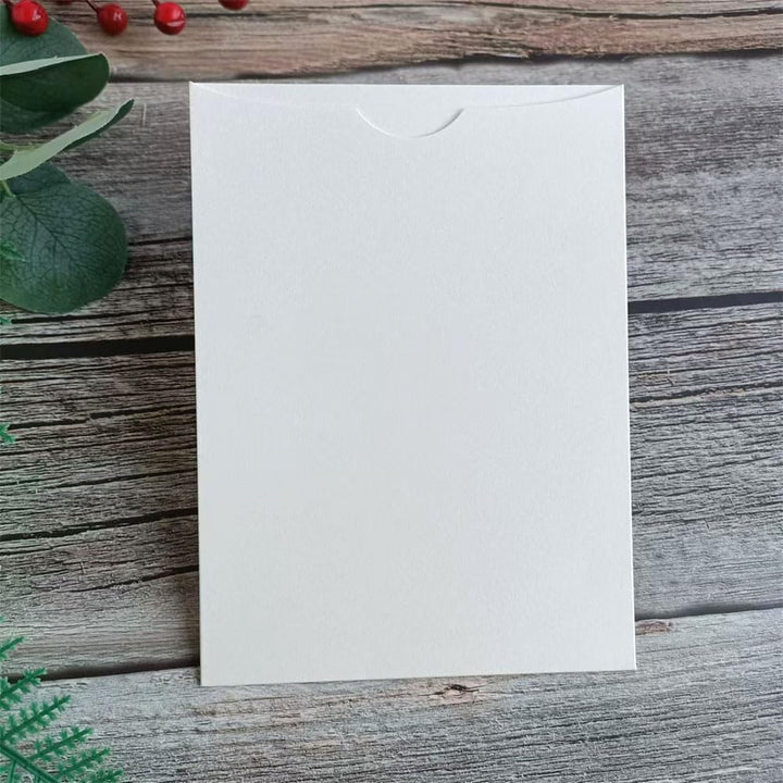 Elfenbeinfarbener Umschlag für Hochzeitskarten, 5x7 Zoll, 25 Stück, Elfenbein
