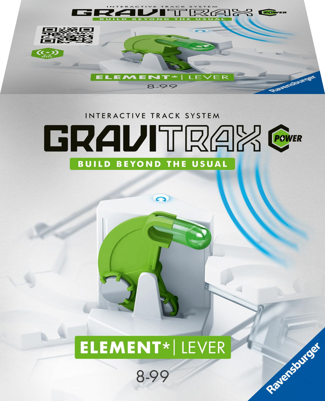 Ravensburger GraviTrax Power Element Lever. Elektronisches Zubehör für Kugelbahnen für Kinder ab 8 J
