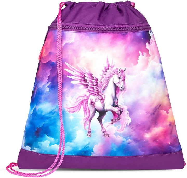 Belmil Classy Schulranzen Set 4 - teilig (403-13/AG/S) M Pegasus, M Pegasus