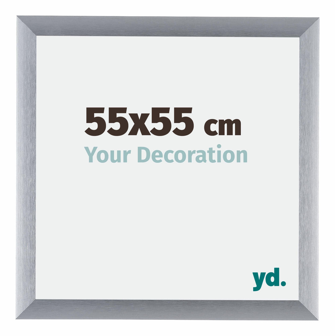 yd. Your Decoration - Bilderrahmen 55x55 cm - Bilderrahmen aus Aluminium mit Acrylglas - Antireflex