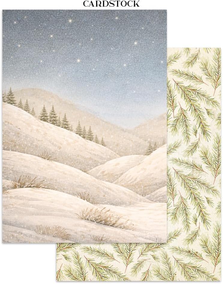Stamperia - Junk Journal Stickers, Die-Cuts and Backgrounds for Scrapbooks, Albums, Card Making and