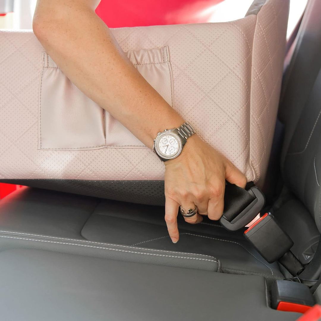 Hunde Auto Sitz, Hundebett 2in1 | Autositz für Hunde, Rückbank, Vordersitz | Universal Waschbar Hund