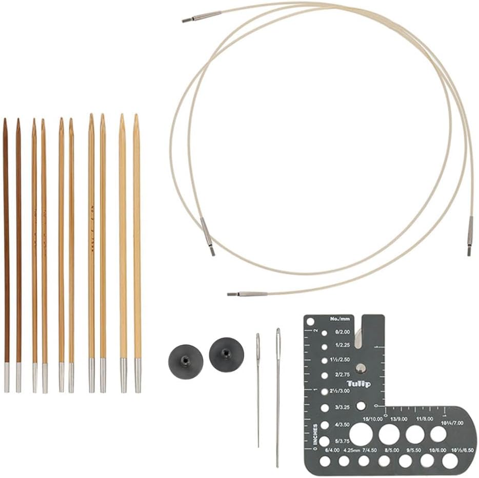 Tulip TCC-12 Long Interchangeable Needle, Bambus, Bamboo, 2-3 mm