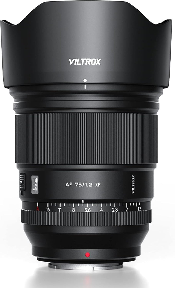 VILTROX 75mm f/1.2 F1.2 XF Autofokus Objektiv Fuji X Mount PRO Level APS-C Objektiv Kompatibel mit F