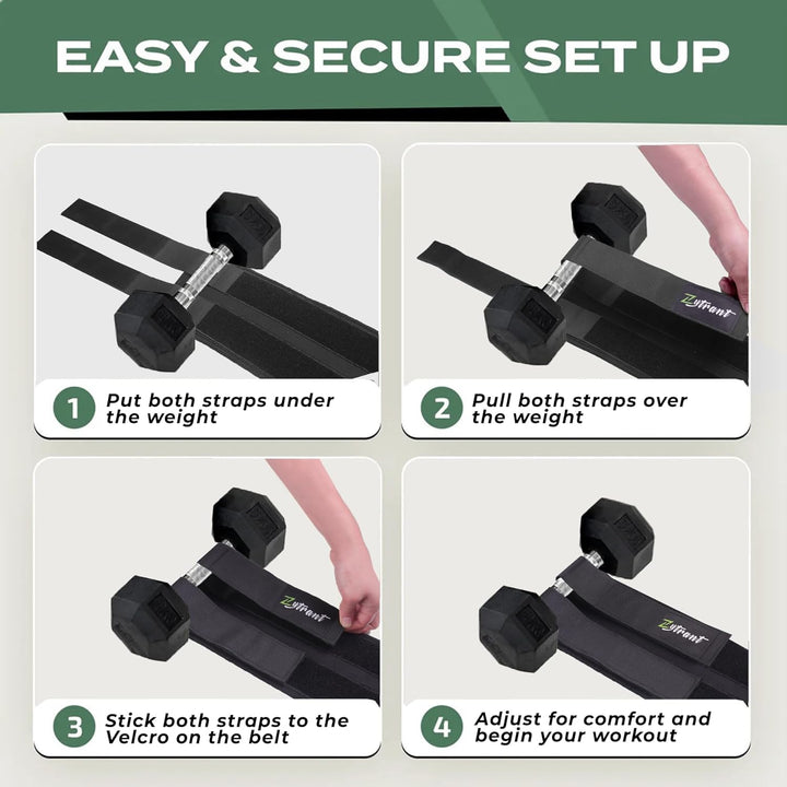 Hip Thrust Barbell Pad Belt for Gym, Fitness Booty Support Cushion for Squats and Pilates