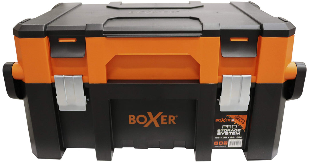BOXER® Werkzeugkasten leer Kunststoff 58cm – Werkzeugkiste leer Kunststoff mit Aluminiumgriff – Tool
