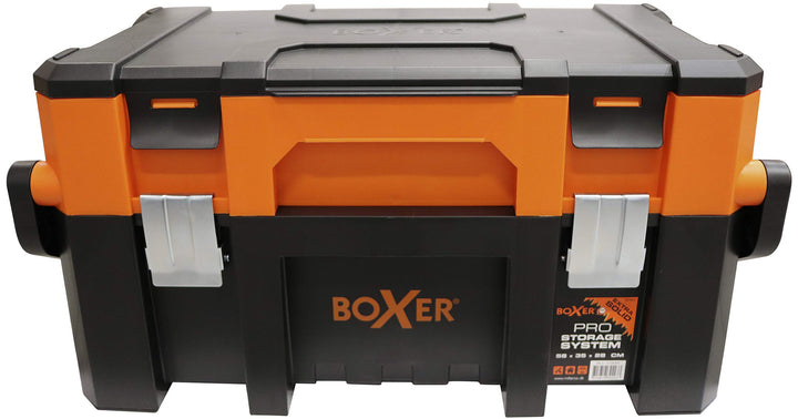 BOXER® Werkzeugkasten leer Kunststoff 58cm – Werkzeugkiste leer Kunststoff mit Aluminiumgriff – Tool