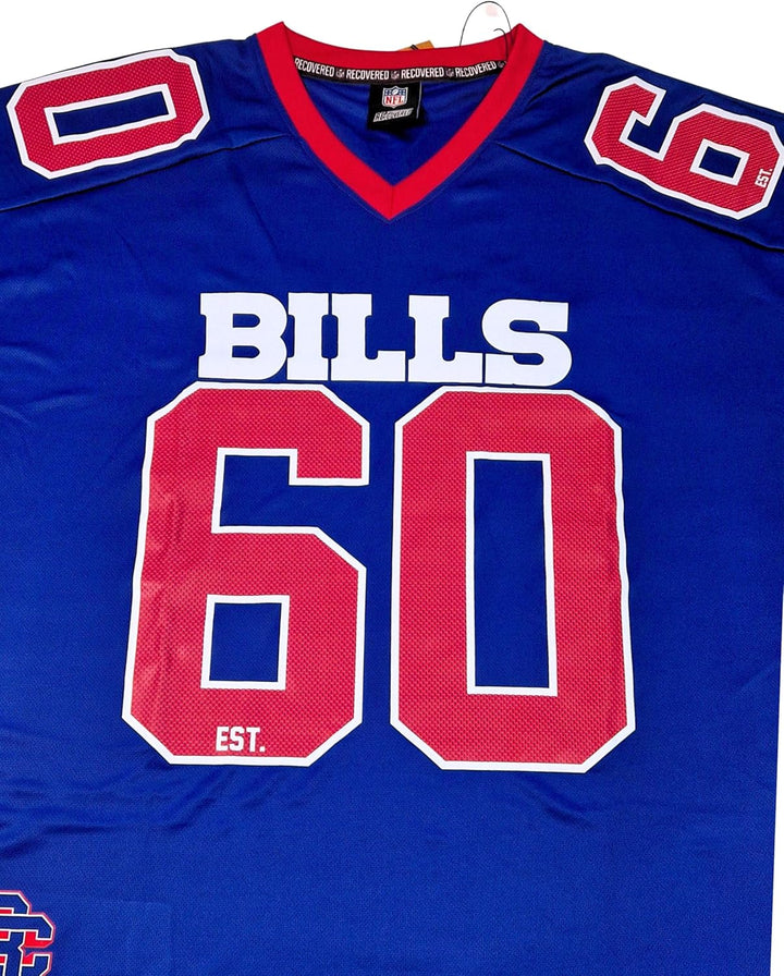 Recovered NFL T-Shirt Jersey Trikot American Football Fanshirt Teamlogo Nummer Sommer Oversized XS B