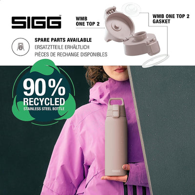 SIGG - Isolierte Trinkflasche - Shield Therm One Dusk - Für kohlensäurehaltige Getränke geeignet - A