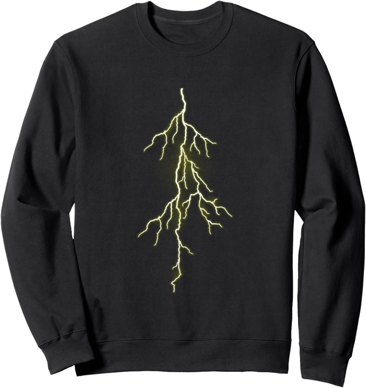Blitz Gewitter Blitzschlag Sturm Ball Blitz Sweatshirt