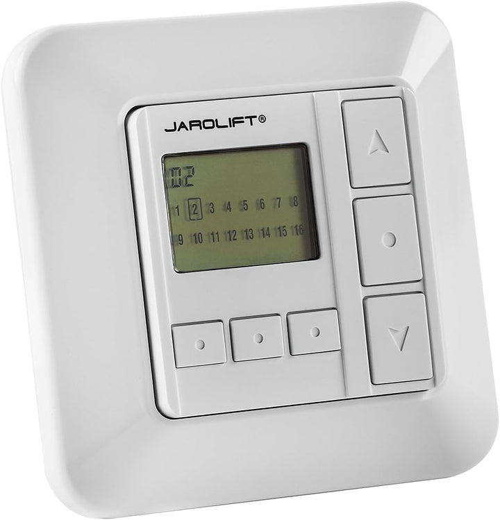 jarolift Funkwandsender 16-Kanal TDRC 16W Funksender, für TDEF-Funkmotoren & Rohrmotoren mit jarolif