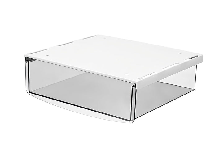 TUKA Unterschreibtisch-Schubladen 24x21x8cm, Selbstklebende Schubladen, Versteckte Unterbauschublade