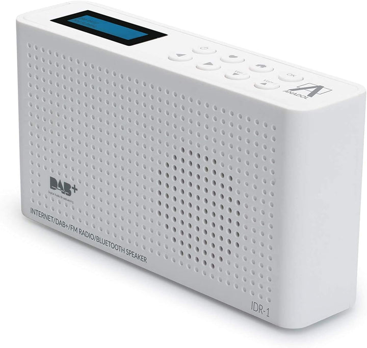 [ Test GUT *] Anadol 4in1 IDR-1 Radio - tragbares Internetradio - DAB DAB+ & FM fähig - Bluetooth La