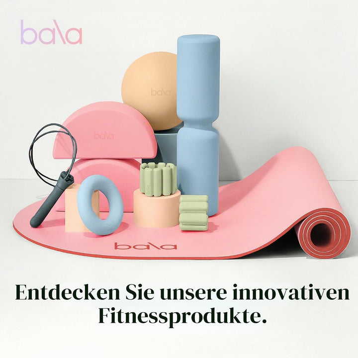 Bala Armreifen – 2er-Set (je 0,5 kg und 0,9 kg) | verstellbare tragbare Handgelenk- und Knöchelgewic