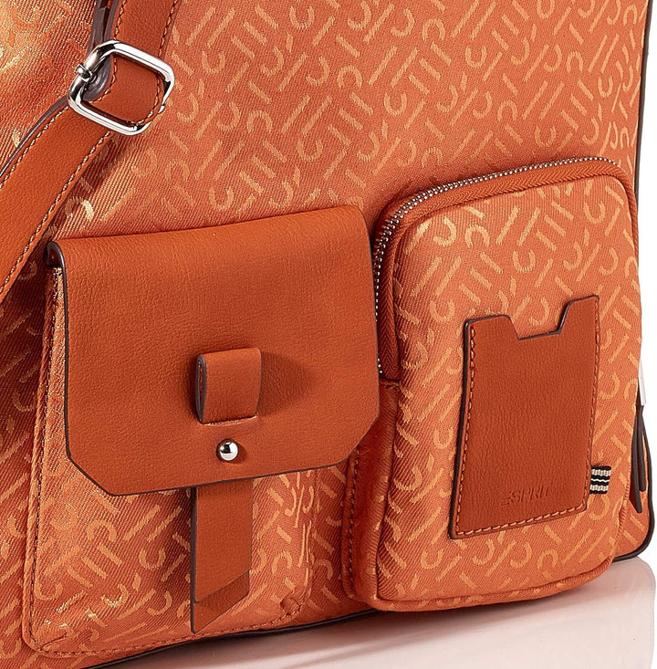 ESPRIT Damen 030EA1O303 Umhängetasche, 815/BURNT ORANGE