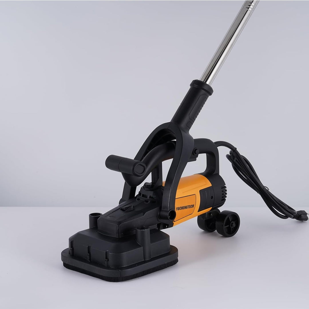 YUCHENGTECH 4-Kopf Betonschleifer 3800W 100 * 4 mm Schleifscheibe für Beton | mit Wasserpumpe Verlän