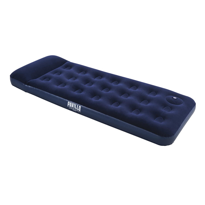 Pavillo Luftmatratze Schnell Aufblasen Outdoor Camping Luftmatratze mit Eingebautem Kissen Blau Sing