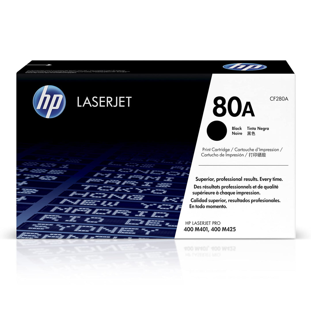 HP 80A (CF280A) Schwarz Original Toner für HP Laserjet Pro M401, HP Laserjet Pro M425 schwarz Standa