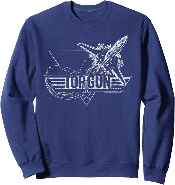 Top-Gun-Jahrgang Sweatshirt